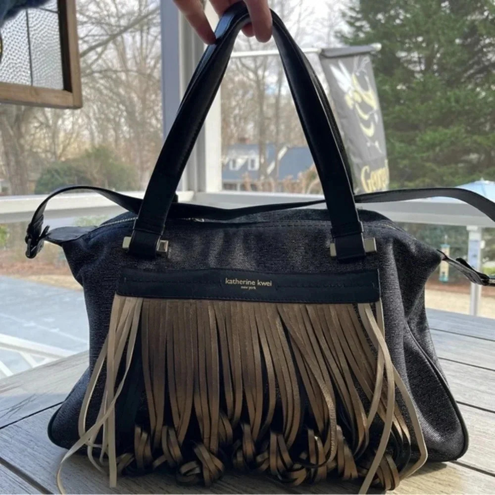 Katherine Kwei New York Eternity Knot Satchel Bag